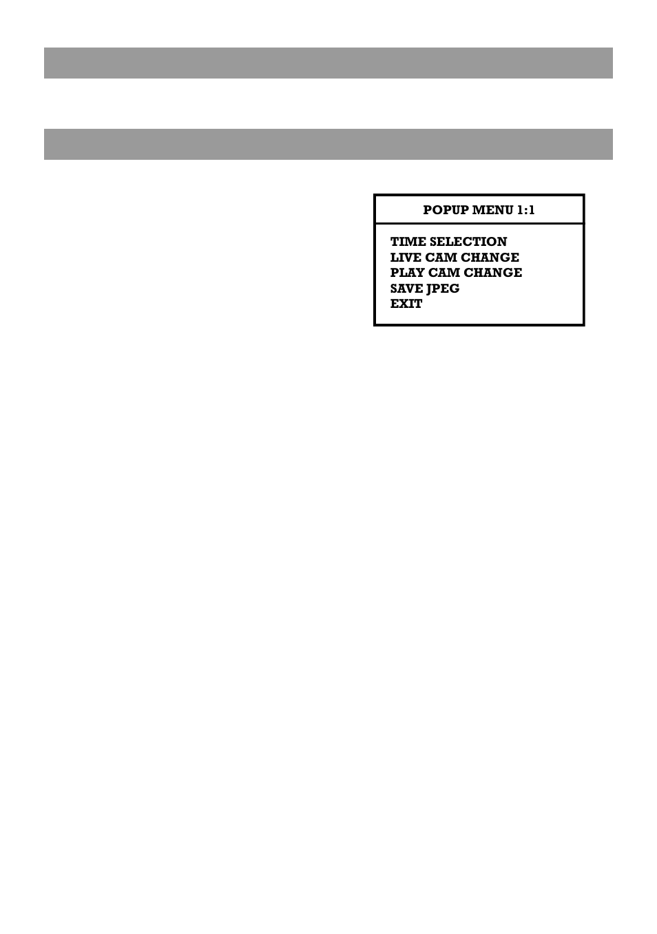Search details, Search popup menu | OpenEye OE2-E120 User Manual | Page 44 / 75