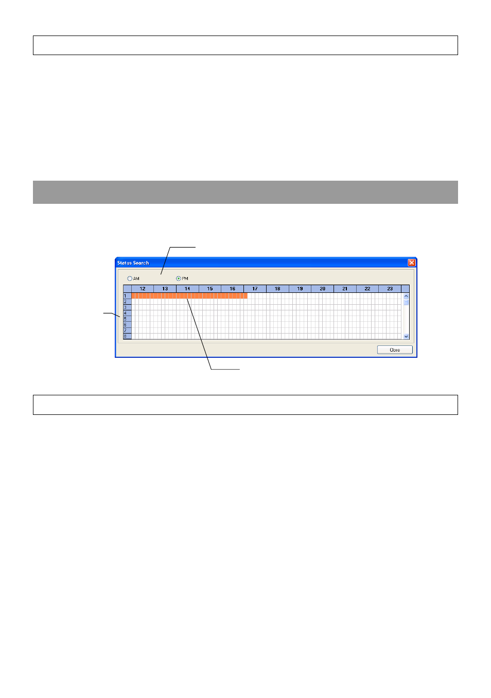 Printing an image, Status search, Performing a status search | OpenEye OE2-E120 User Manual | Page 65 / 75