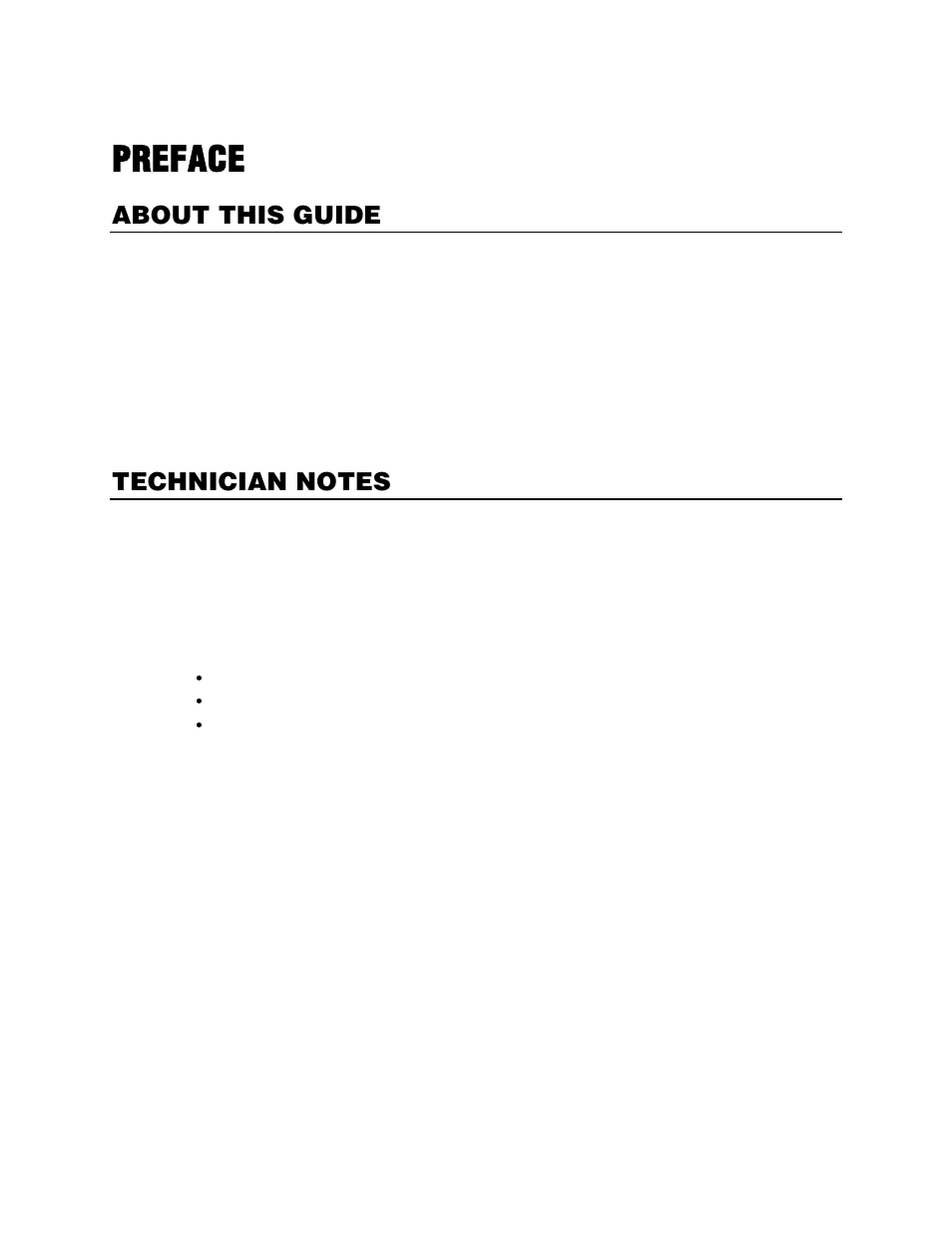 Preface, About this guide, Technician notes | OpenEye EasyDVR User Manual | Page 16 / 90
