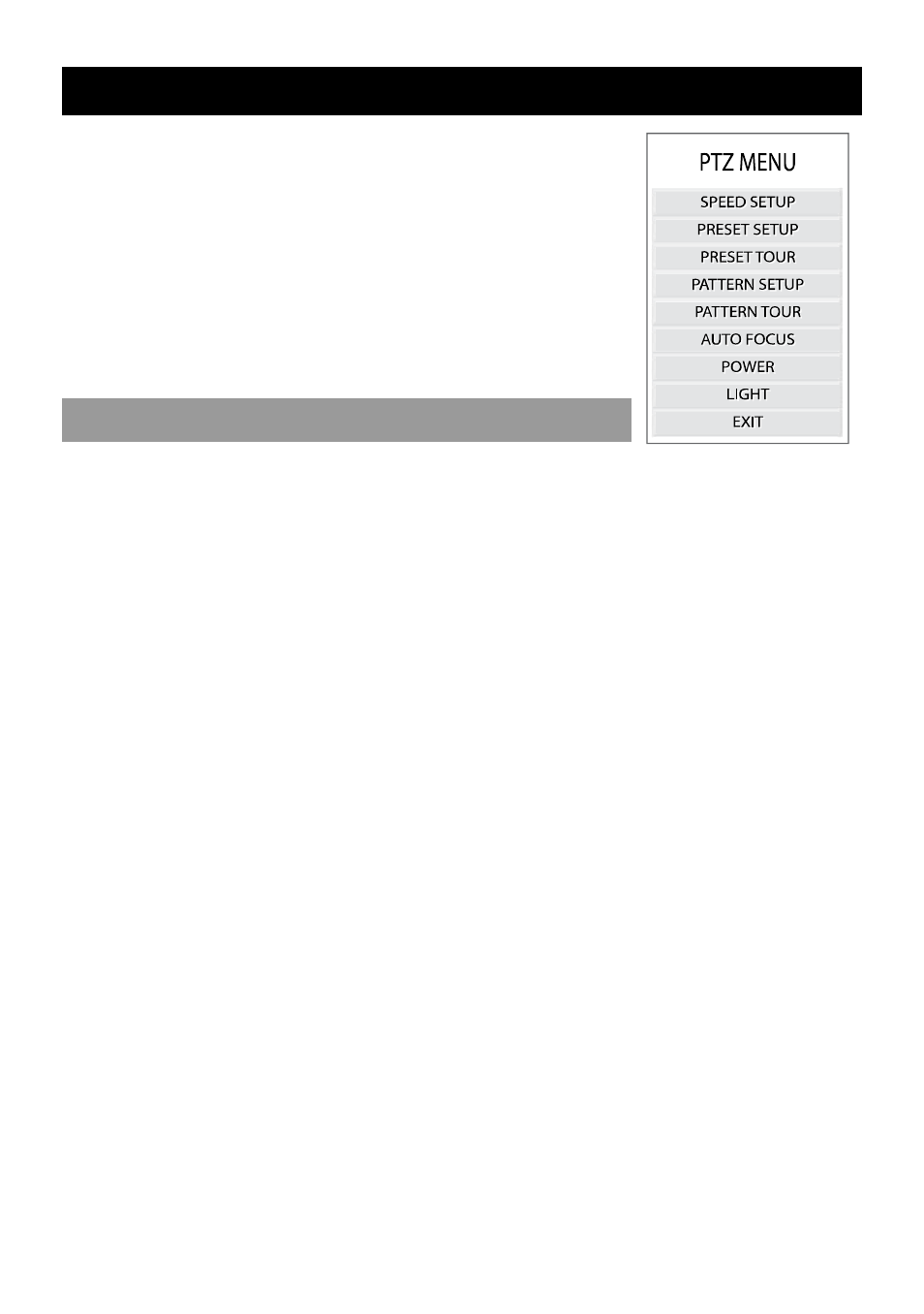 Ptz camera control, Create ptz preset position | OpenEye OE2-E480 User Manual | Page 48 / 72