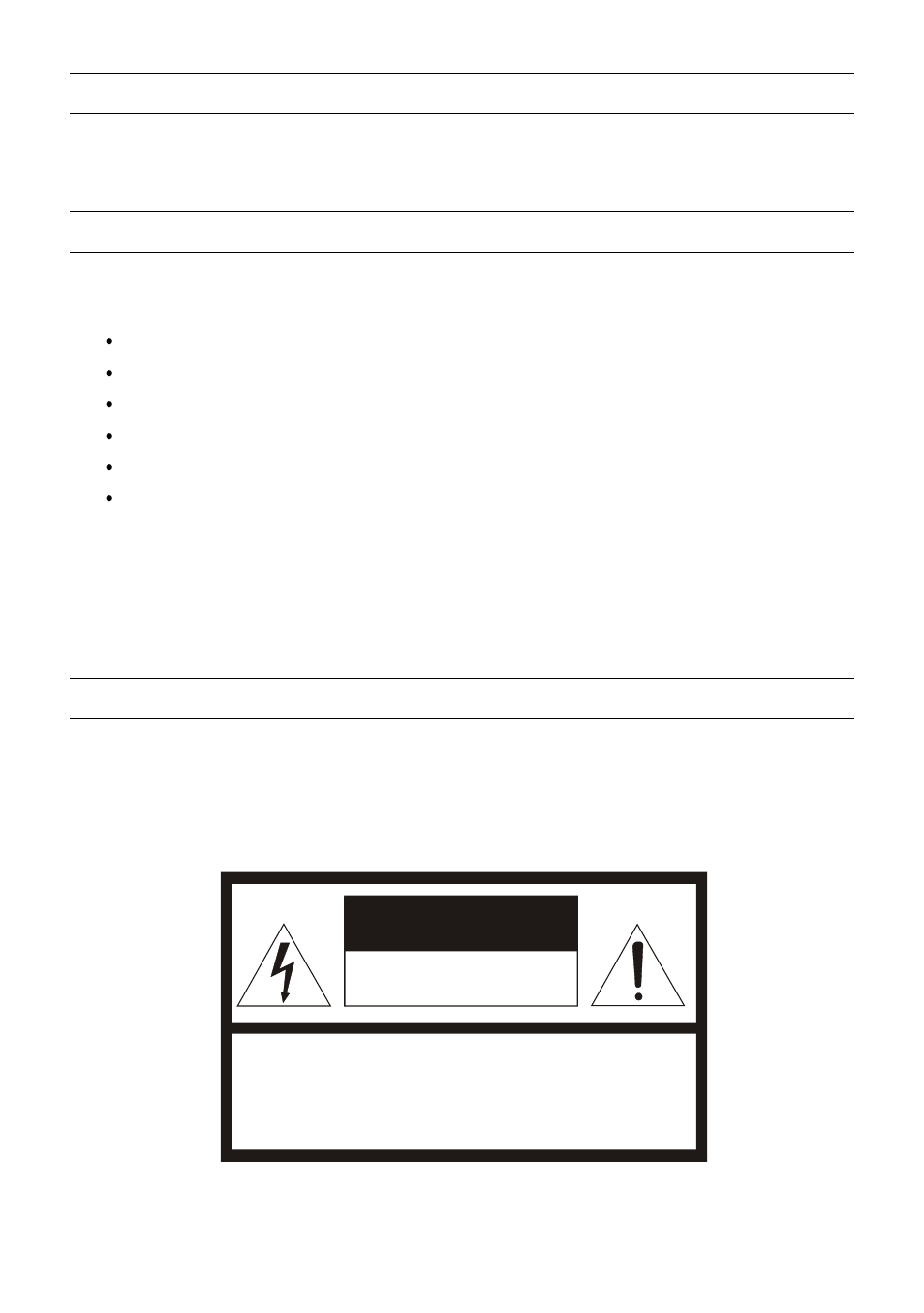 Warning | OpenEye OE2-E480 User Manual | Page 6 / 72