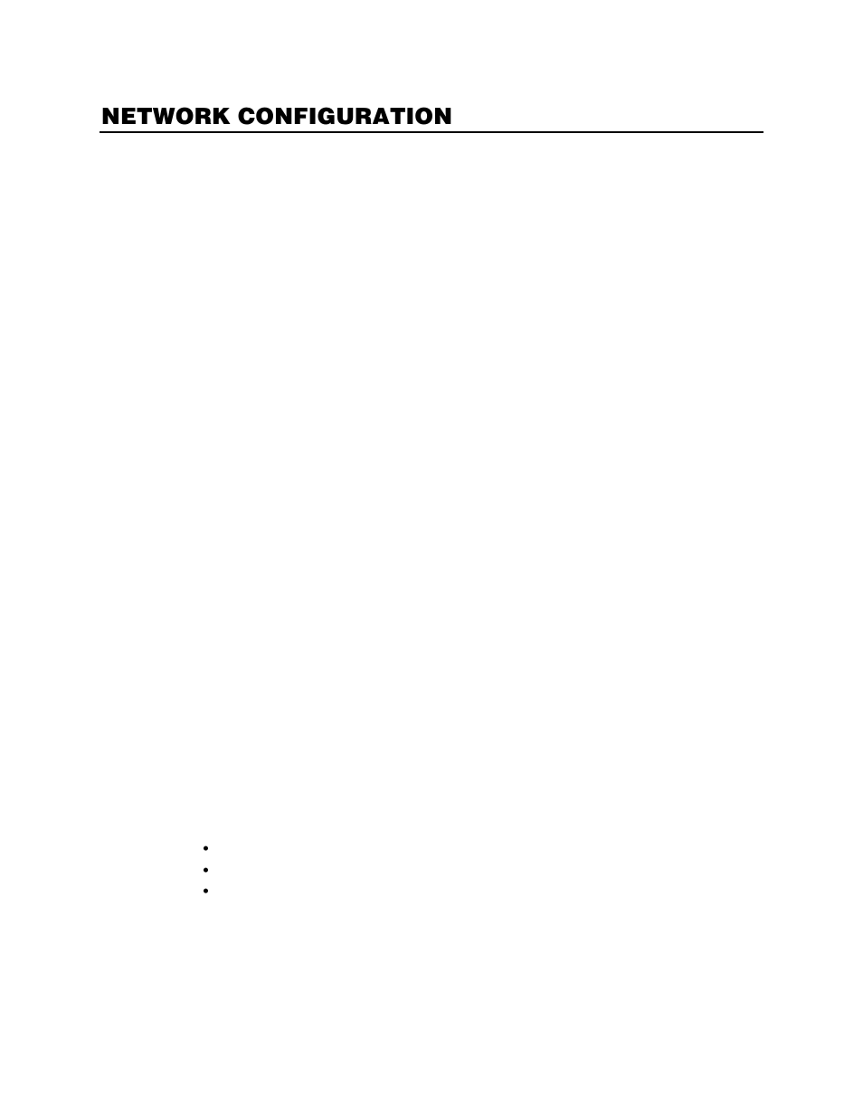 Network configuration, Configure team networking, Set team ip properties | OpenEye G4 GraniteRack User Manual | Page 19 / 30