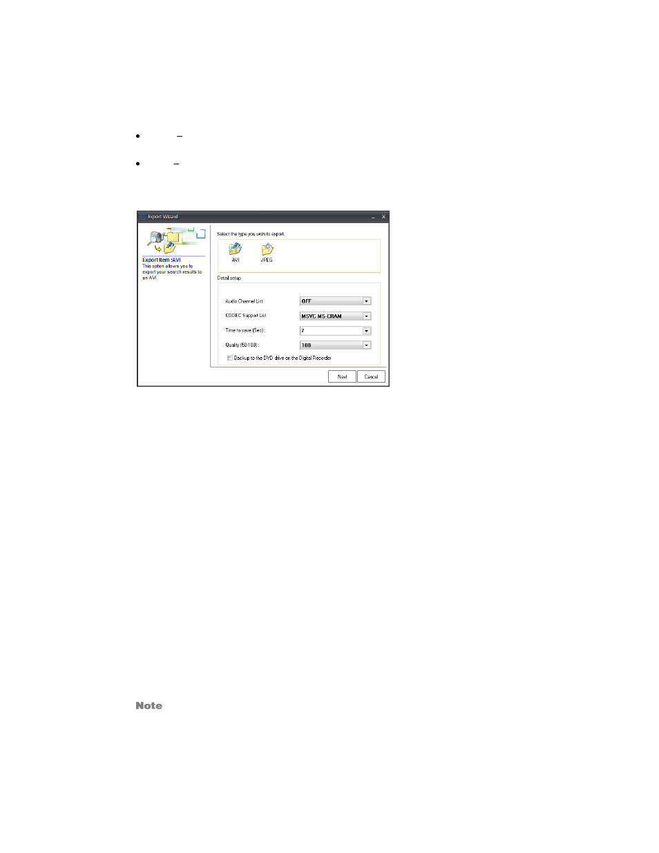 Save to jpg or avi, Printing an image | OpenEye Gen6 RADIUS-PC User Manual | Page 56 / 70