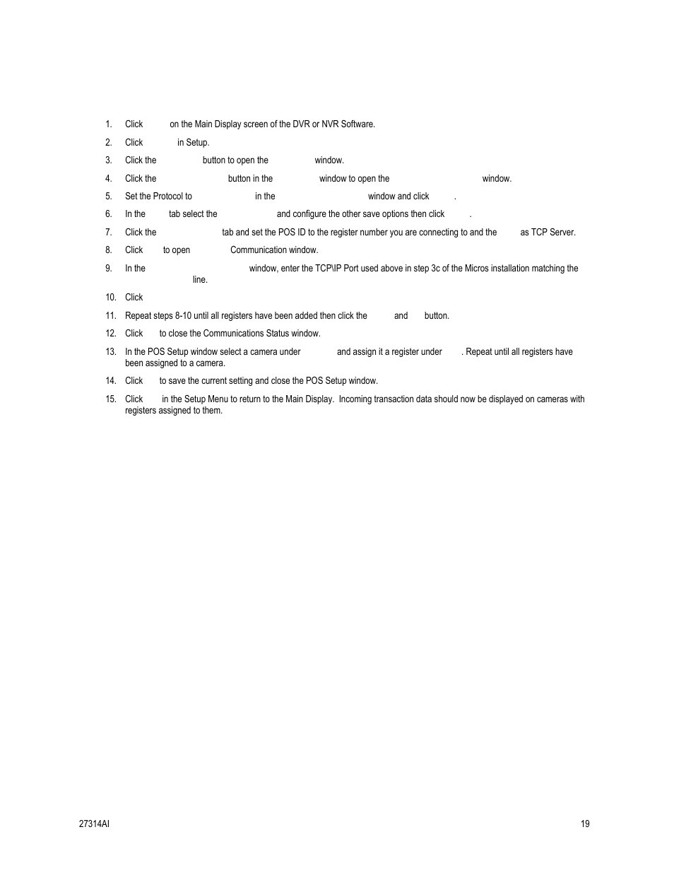 OpenEye SW-RWTCP User Manual | Page 19 / 51