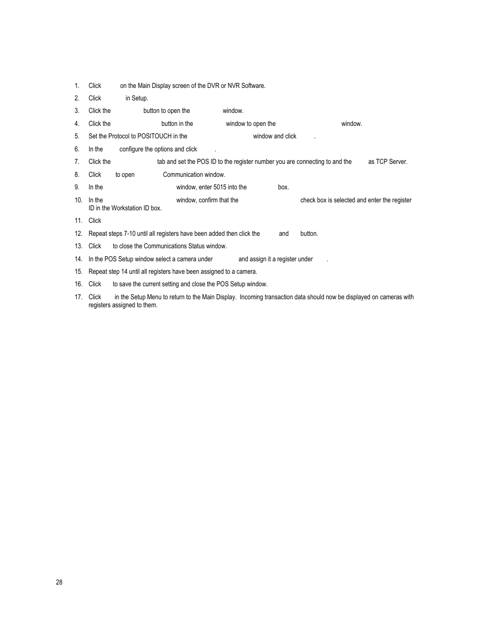 OpenEye SW-RWTCP User Manual | Page 28 / 51