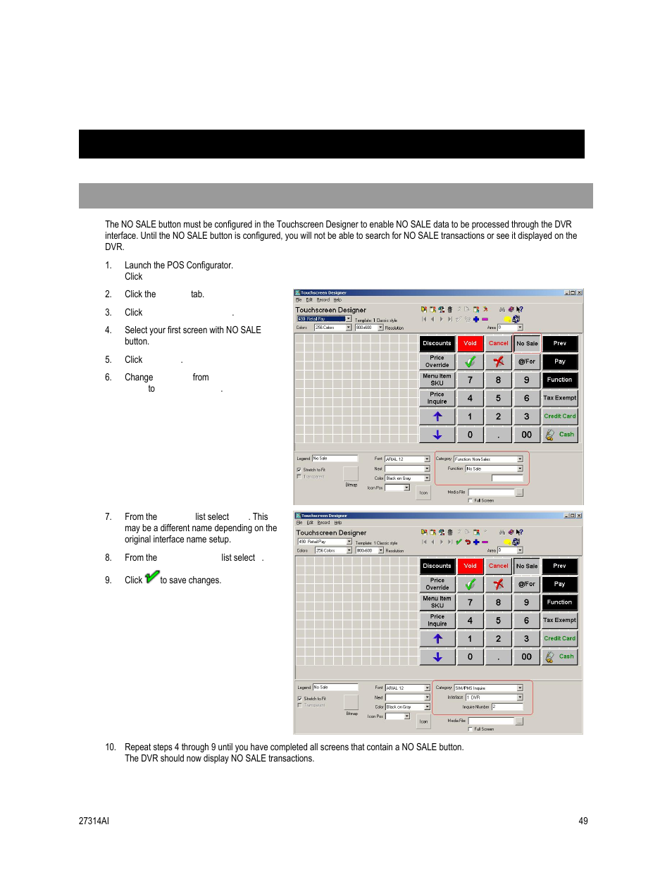 Appendix: custom settings, Micros 3700 | OpenEye SW-RWTCP User Manual | Page 49 / 51