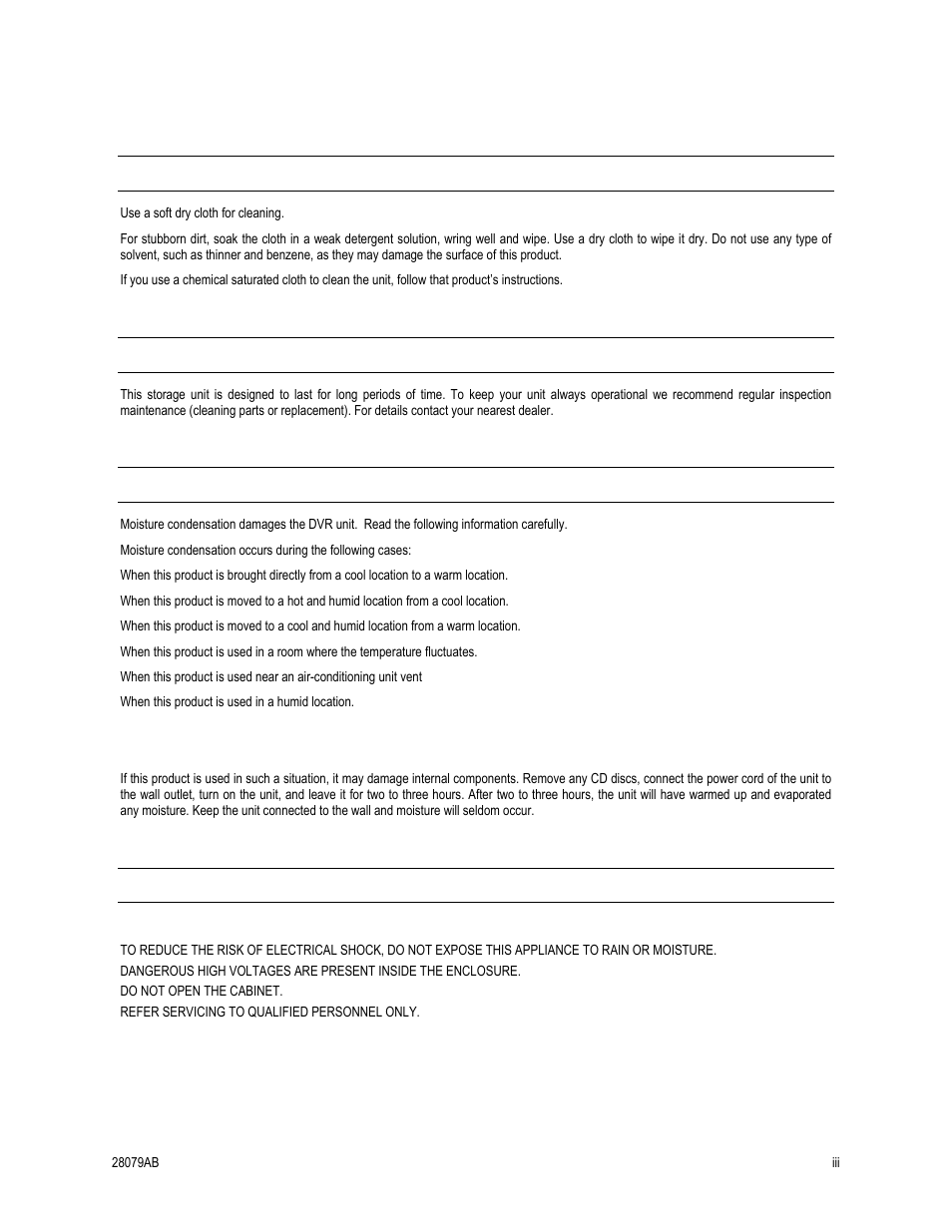 OpenEye GraniteRack 1U User Manual | Page 5 / 23