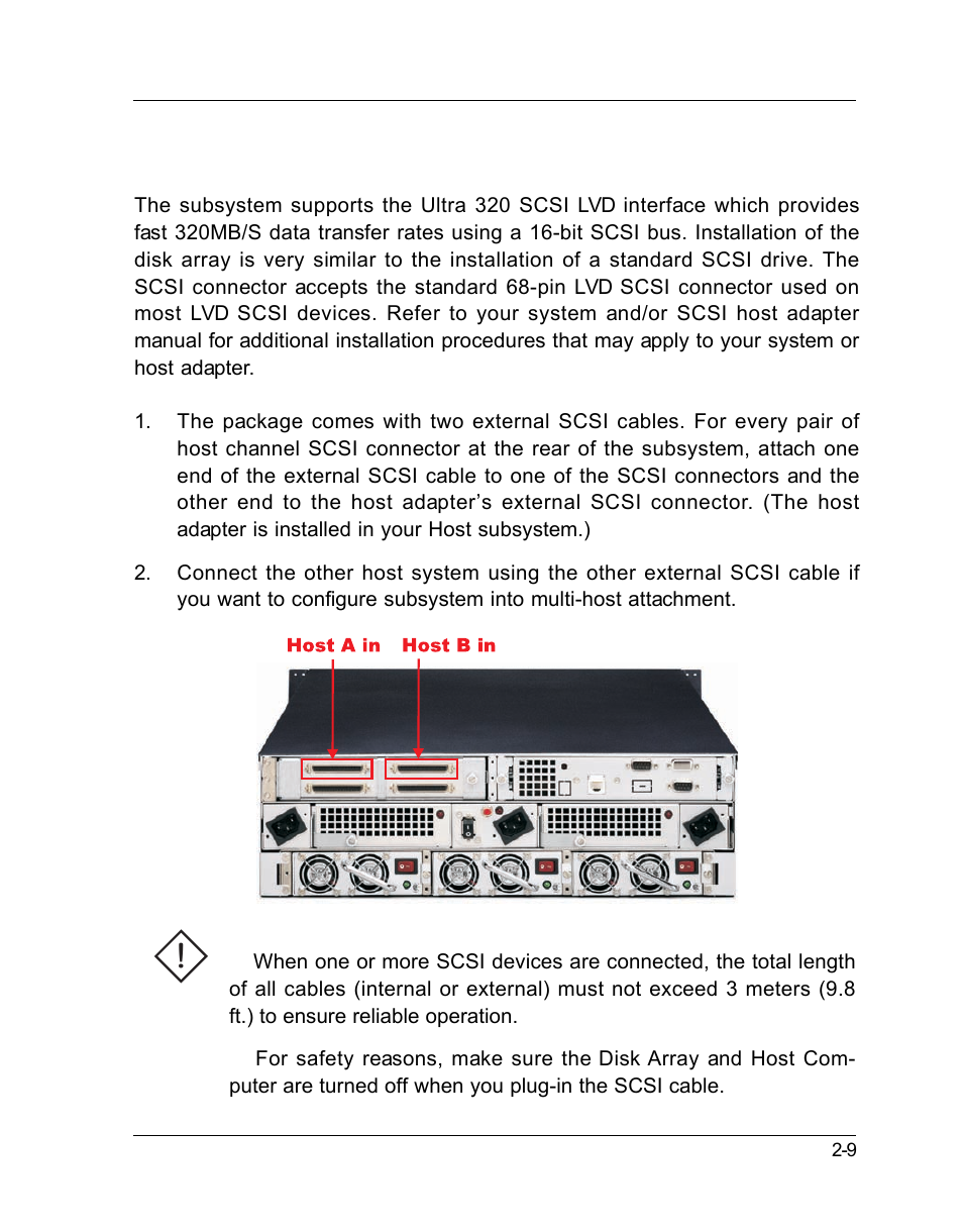 3 connecting to host | OpenEye GraniteRack 3U User Manual | Page 31 / 101
