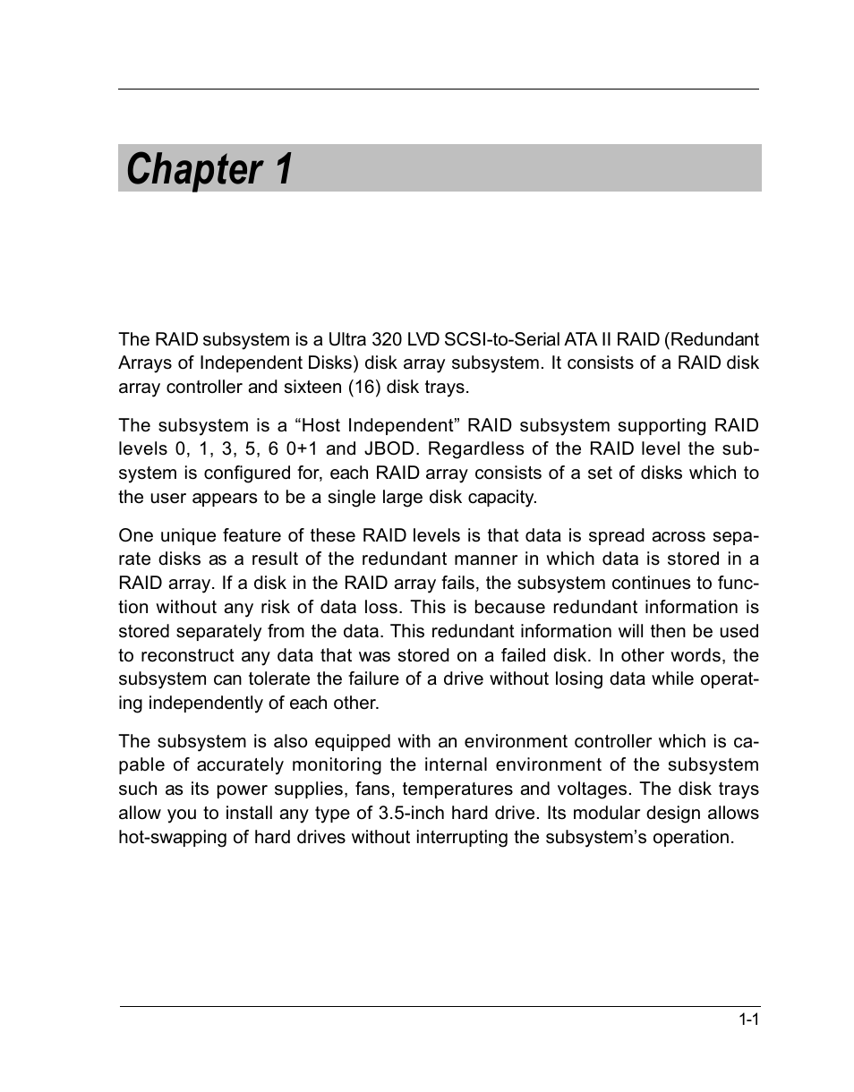 Chapter 1 introduction | OpenEye GraniteRack 3U User Manual | Page 7 / 101