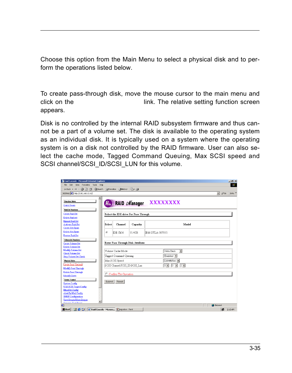 8 physical drive | OpenEye GraniteRack 3U User Manual | Page 73 / 101