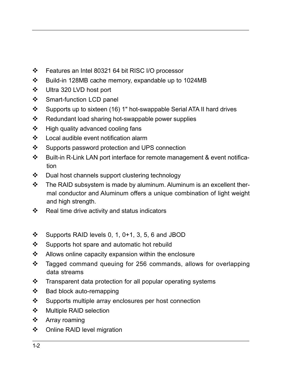 1 key features | OpenEye GraniteRack 3U User Manual | Page 8 / 101