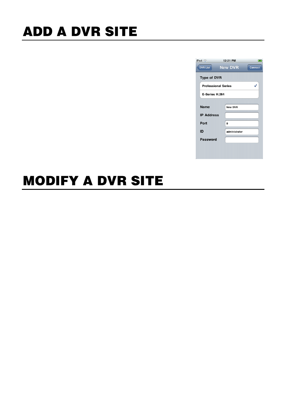 OpenEye iPhone MDVR User Manual | Page 5 / 10