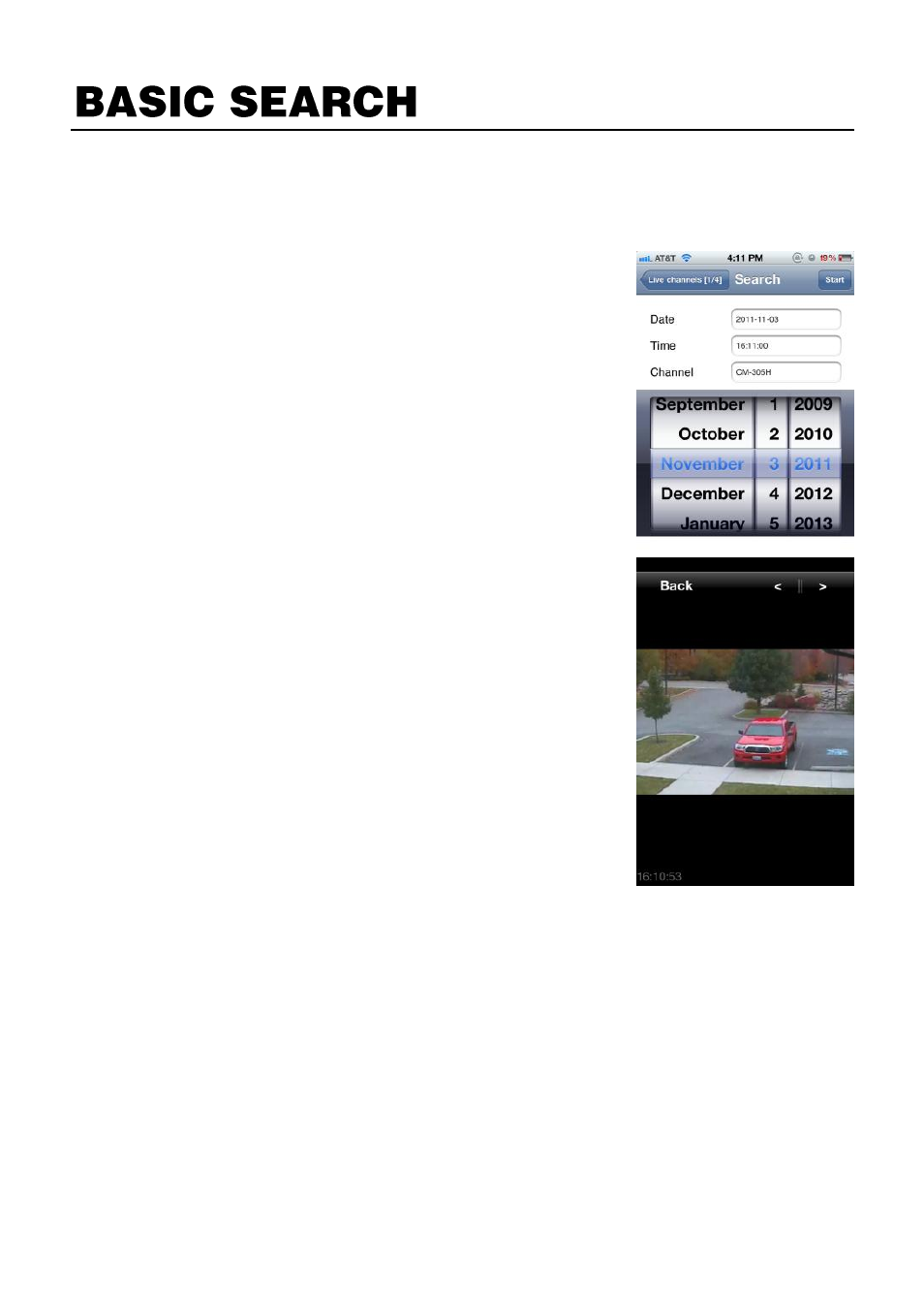 OpenEye iPhone MDVR User Manual | Page 8 / 10