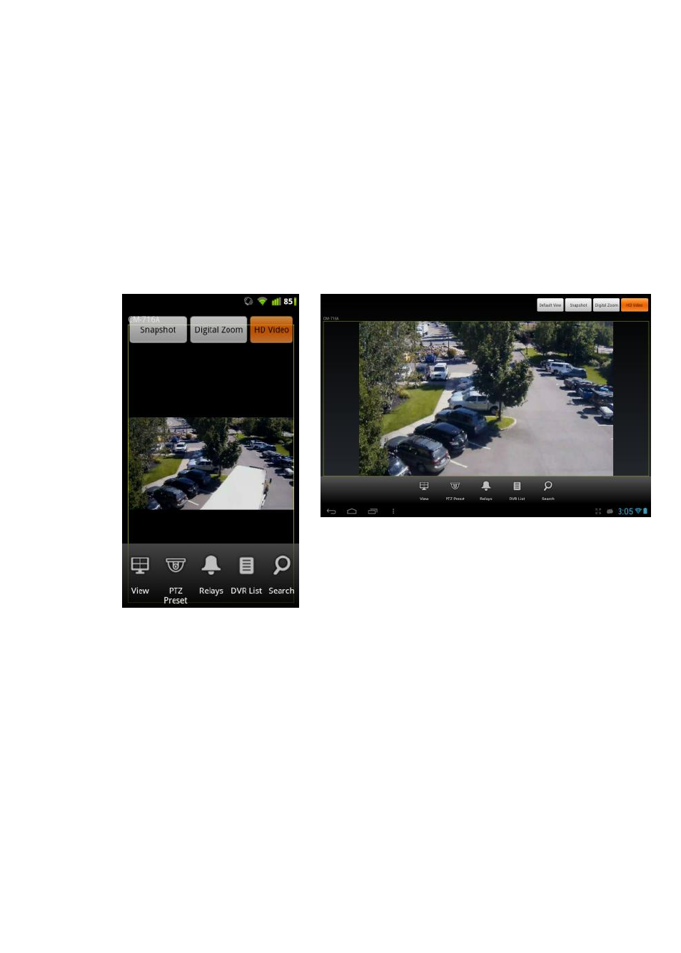 Hd video | OpenEye Android MDVR User Manual | Page 7 / 15