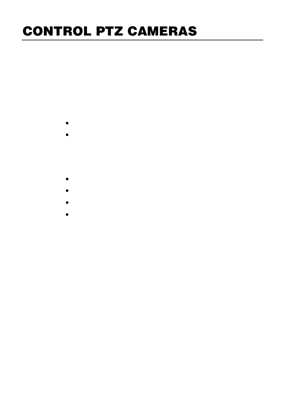 Control ptz cameras | OpenEye iPad EasyMobile User Manual | Page 7 / 9