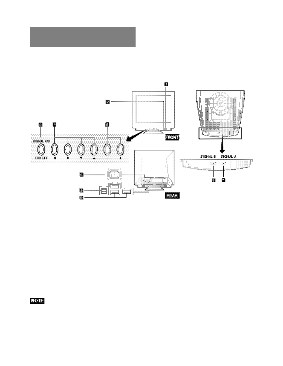 Part name | Compaq P1220 User Manual | Page 8 / 18