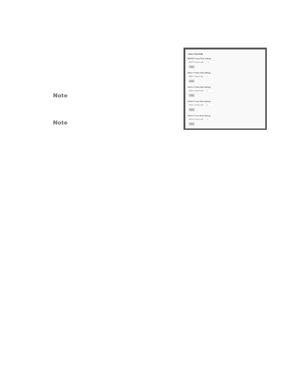 Video frame rate | OpenEye CM-816 User Manual | Page 42 / 59