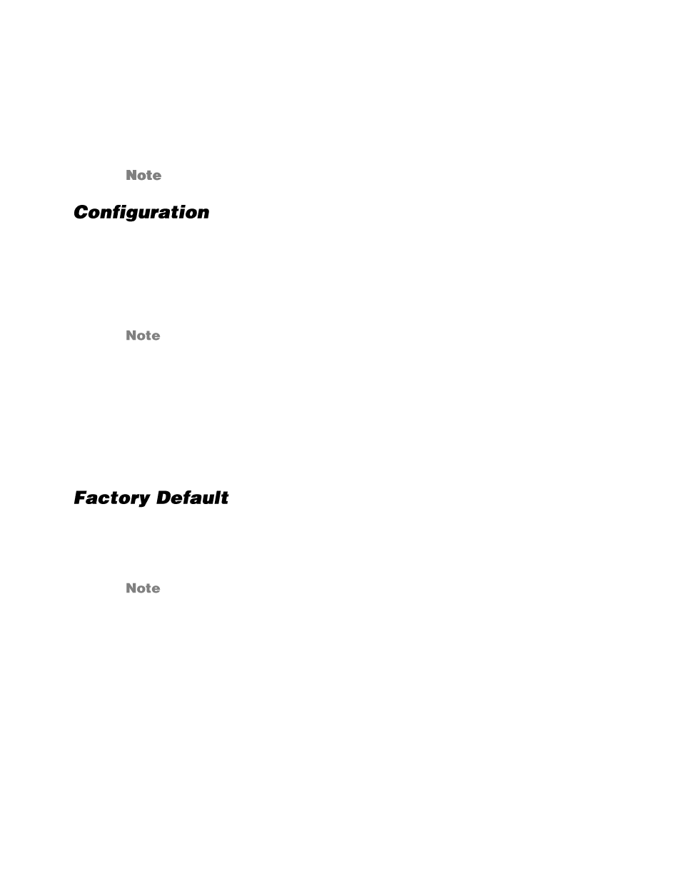 Maintenance, Configuration, Factory default | OpenEye CM-816 User Manual | Page 54 / 59