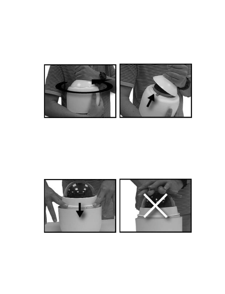 Preparations for dome setup | OpenEye CM-512 User Manual | Page 15 / 77