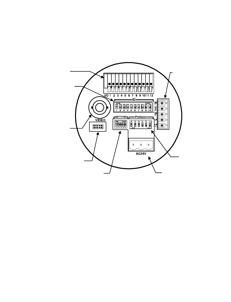 Connections | OpenEye CM-512 User Manual | Page 16 / 77