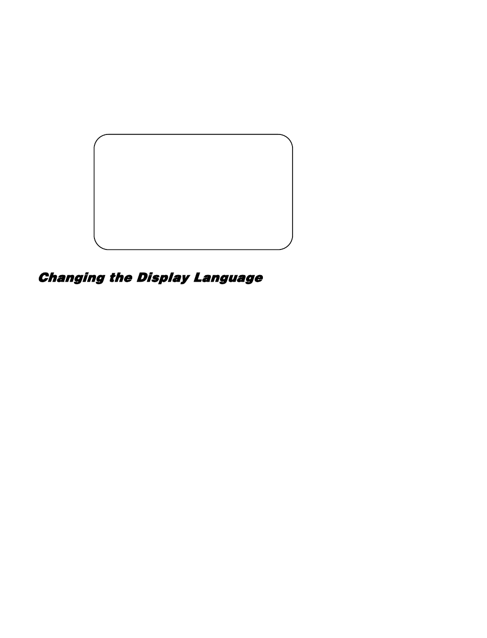Language, Changing the display language, Load defaults | Backlight | OpenEye CM-512 User Manual | Page 31 / 77