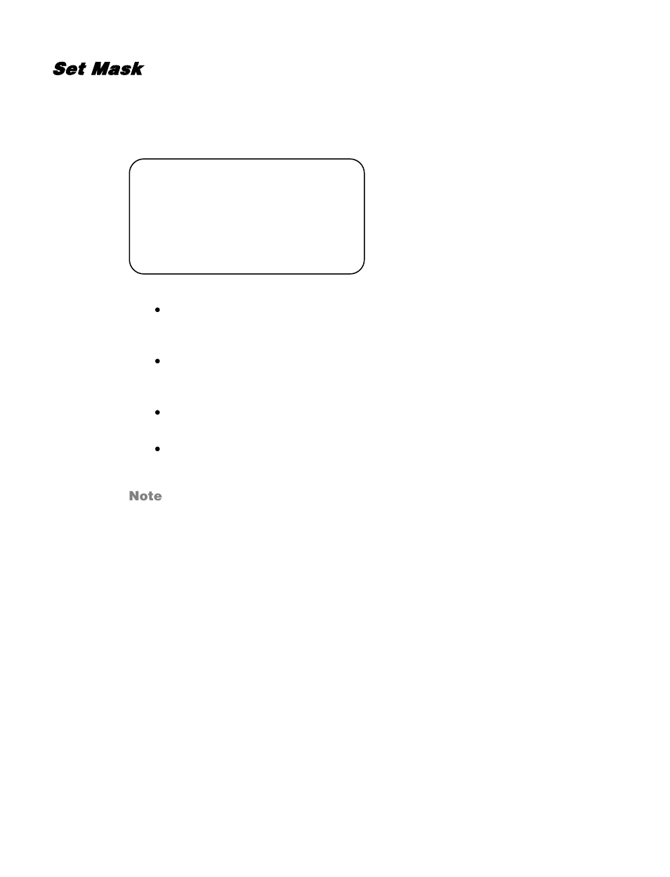 Set mask | OpenEye CM-512 User Manual | Page 52 / 77