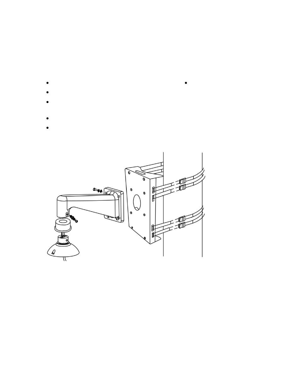 Pole mounting | OpenEye CM-512 Installation Manual User Manual | Page 27 / 31