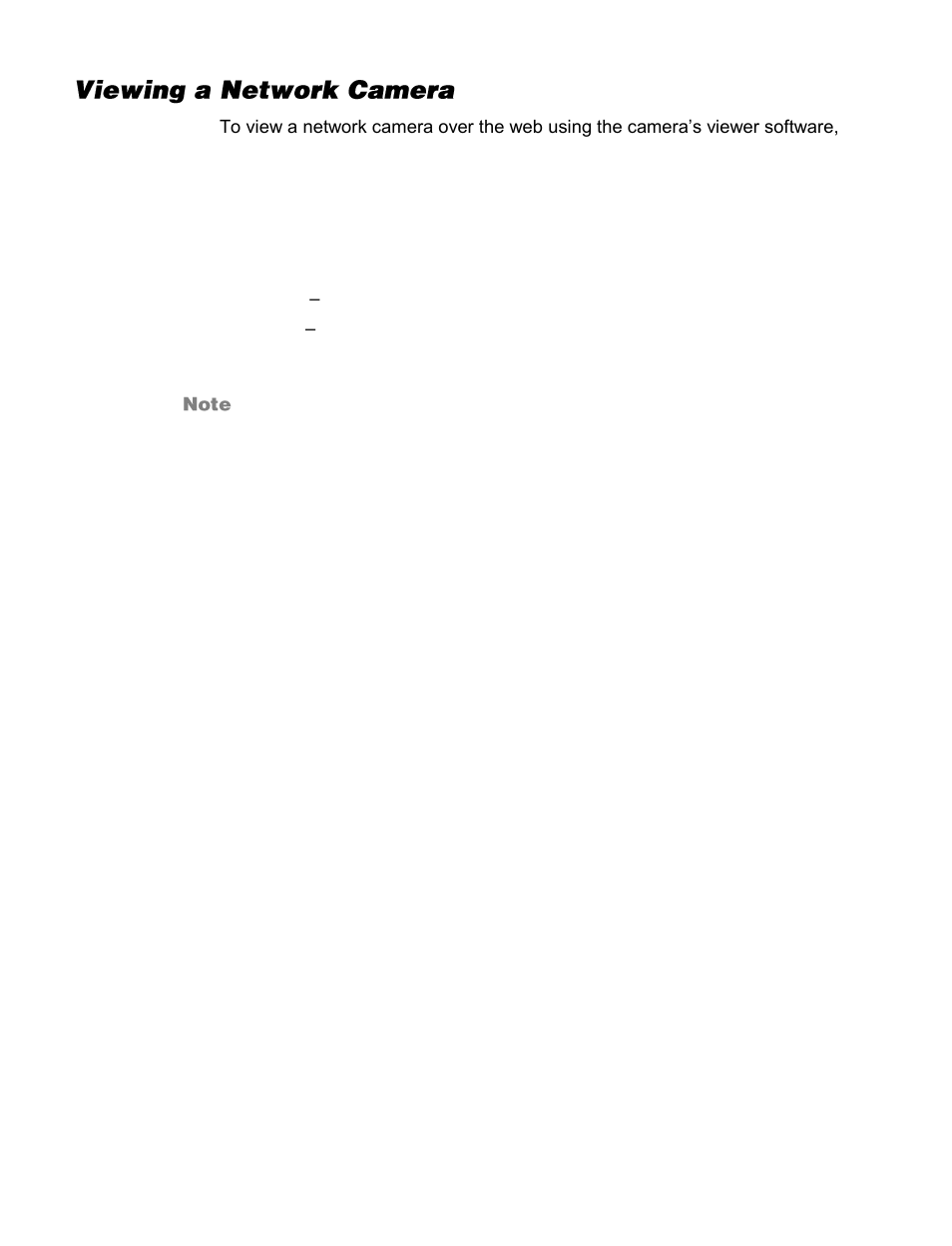 Viewing a network camera | OpenEye OE-C7163 User Manual | Page 25 / 58
