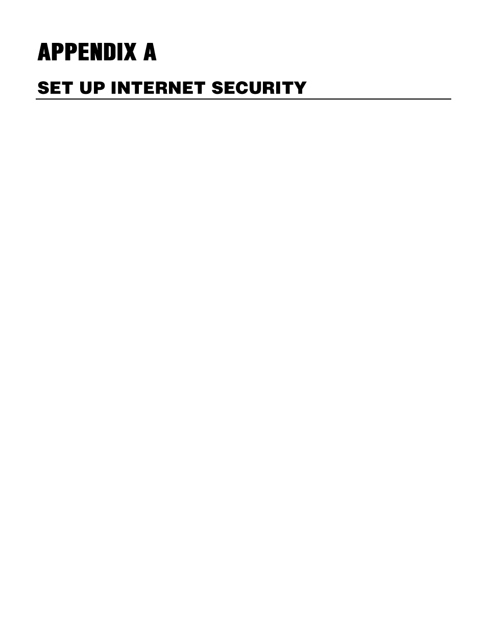 Appendix a, Set up internet security, Setting internet security level to default | OpenEye OE-C7163 User Manual | Page 56 / 58