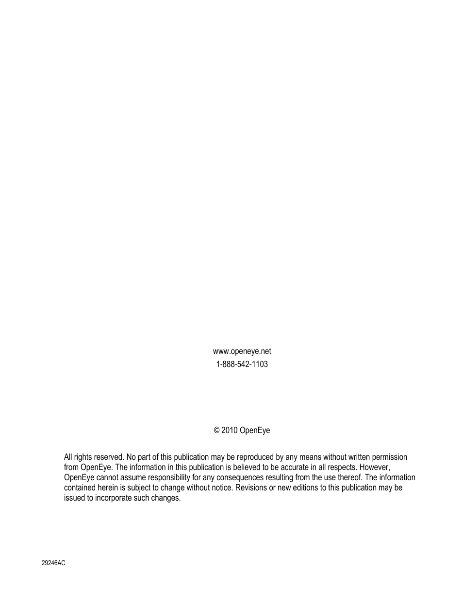 OpenEye CM-511 User Manual | Page 55 / 55