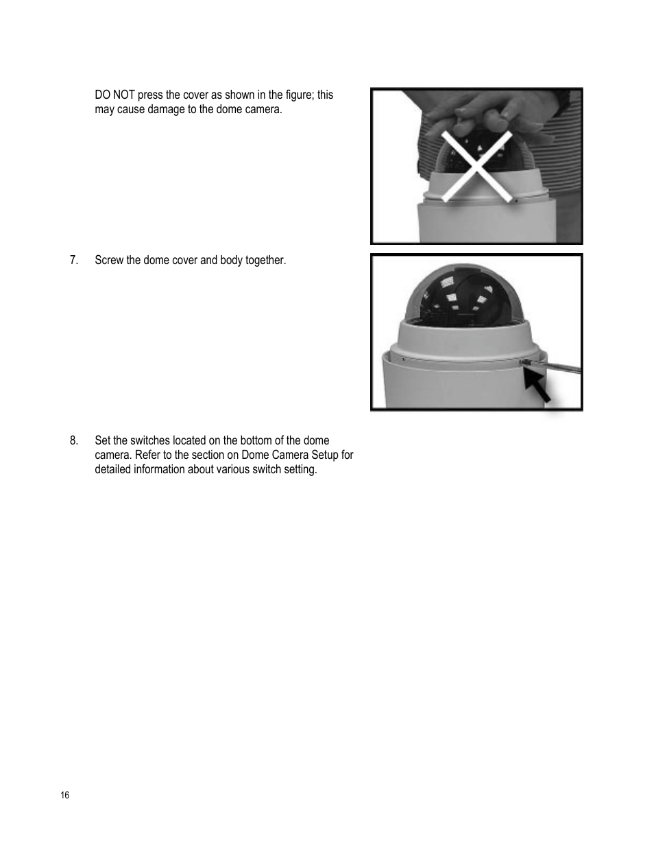 OpenEye CM-511 Installation Manua User Manual | Page 16 / 37