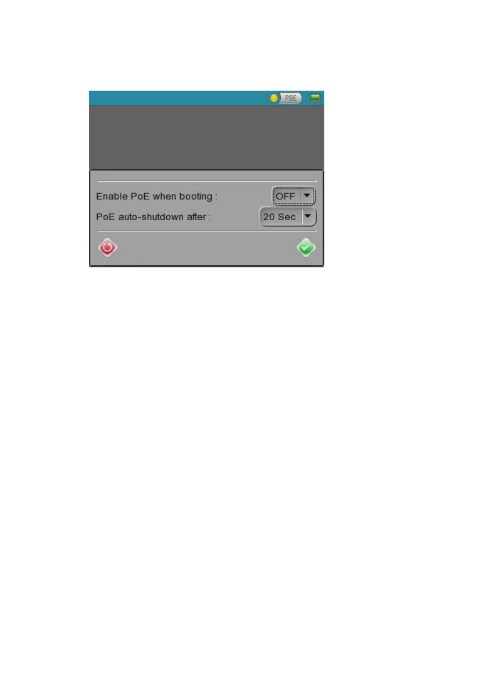 Poe setup | OpenEye D4000 User Manual | Page 24 / 34