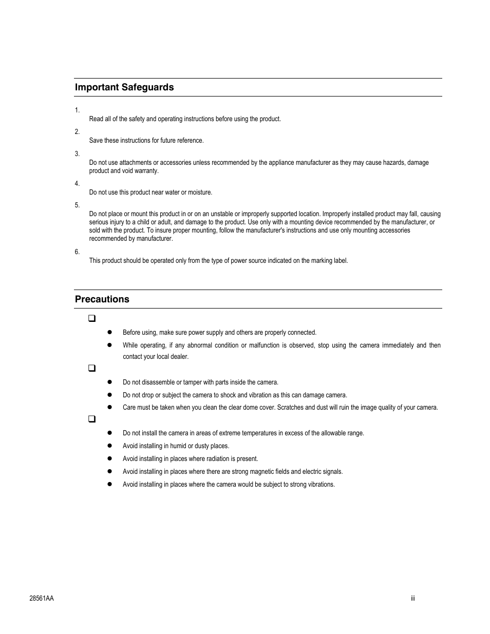 OpenEye CM-410 User Manual | Page 3 / 50