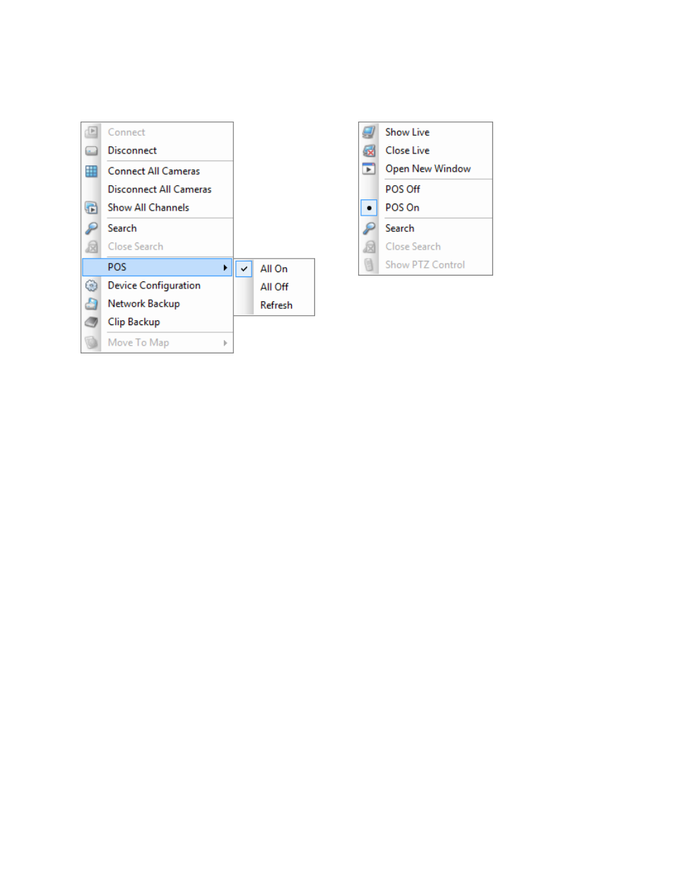 Dvr options, Camera options | OpenEye RADIUS v.4.05 User Manual | Page 14 / 59