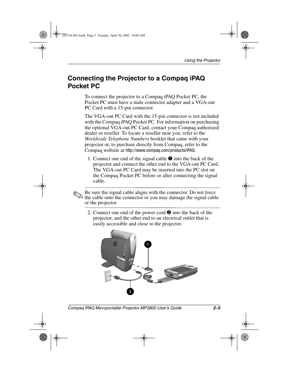 Compaq MP3800 User Manual | Page 15 / 65