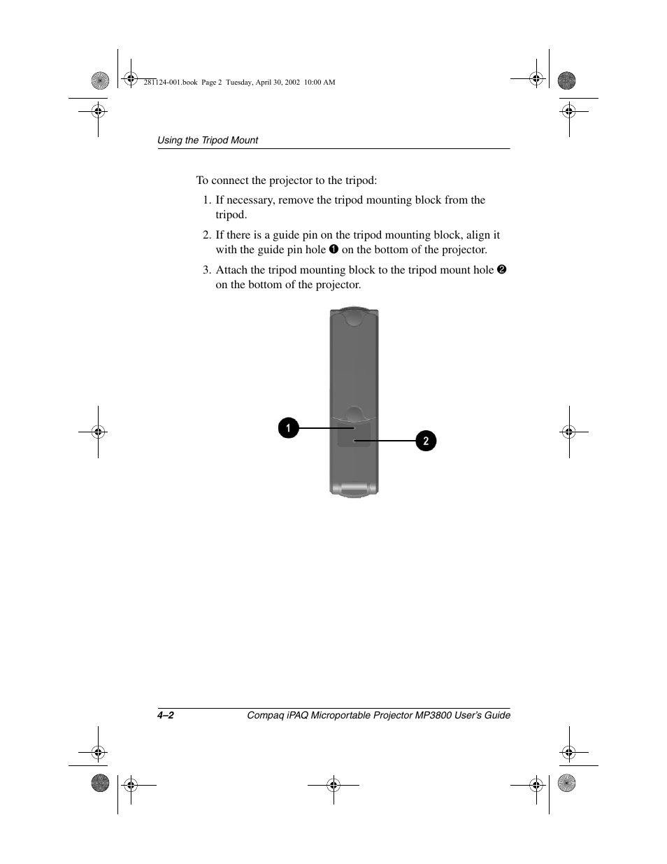 Compaq MP3800 User Manual | Page 34 / 65