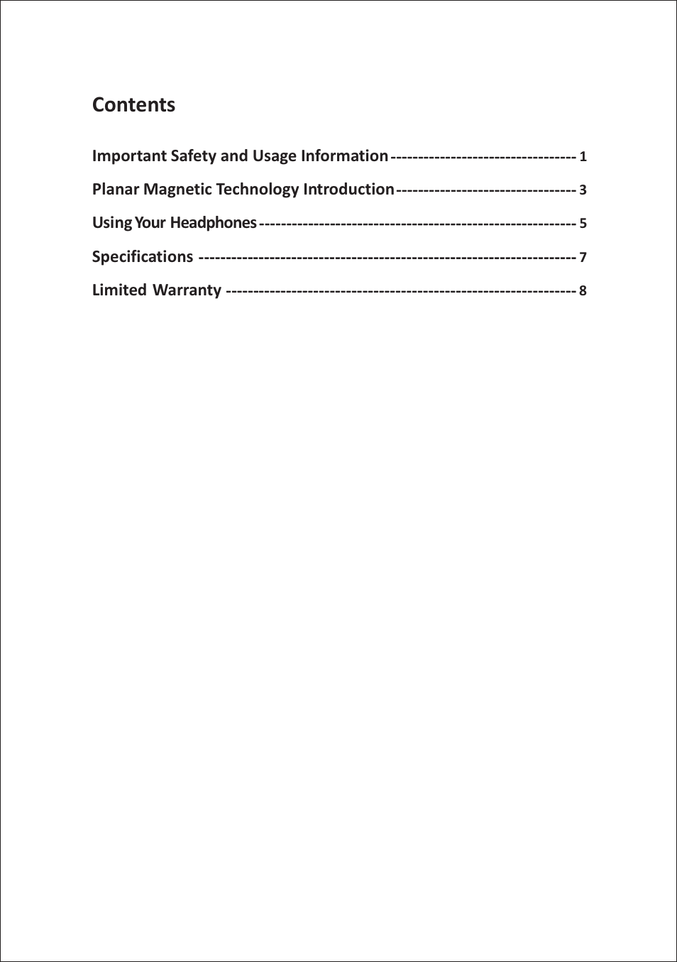 Oppo PM-1 User Manual | Page 2 / 11