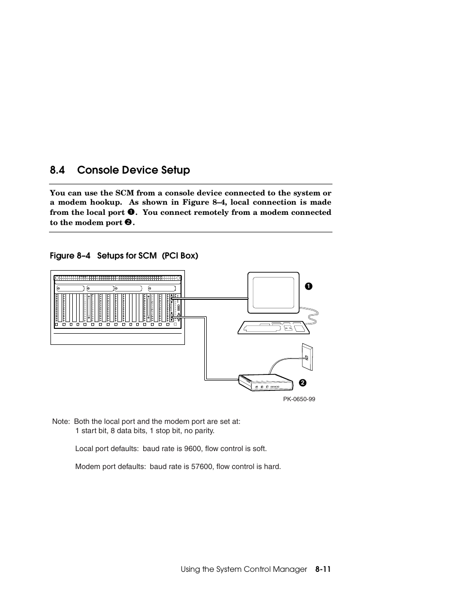 4 console device setup | Compaq GS160 User Manual | Page 151 / 184