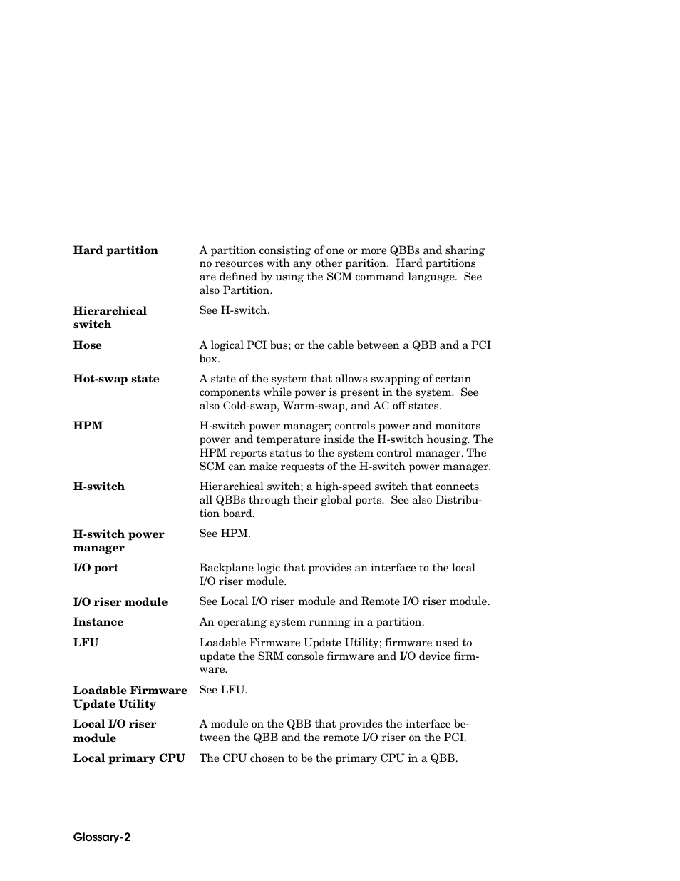 Compaq GS160 User Manual | Page 176 / 184