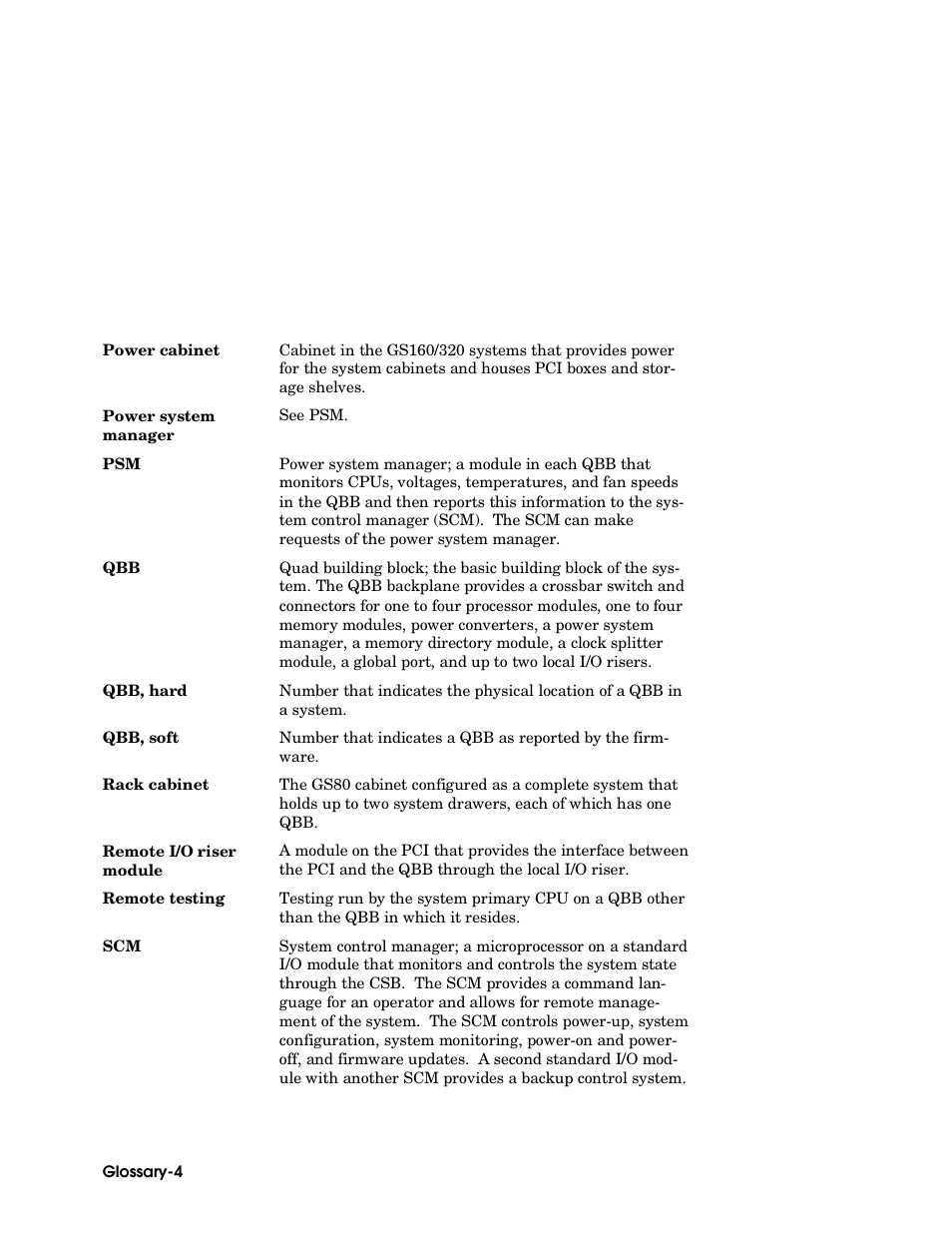 Compaq GS160 User Manual | Page 178 / 184