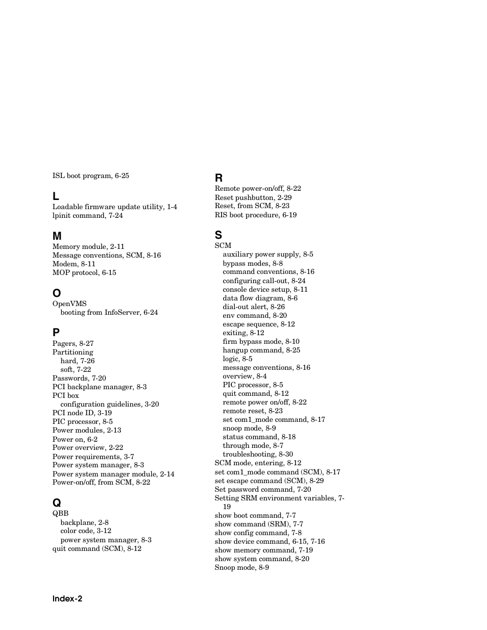 Compaq GS160 User Manual | Page 182 / 184