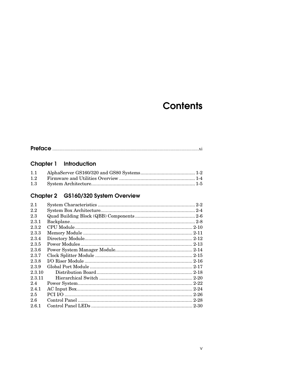 Compaq GS160 User Manual | Page 5 / 184