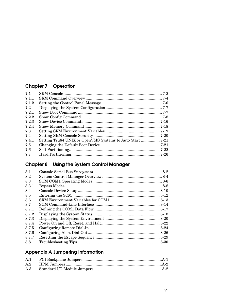 Compaq GS160 User Manual | Page 7 / 184