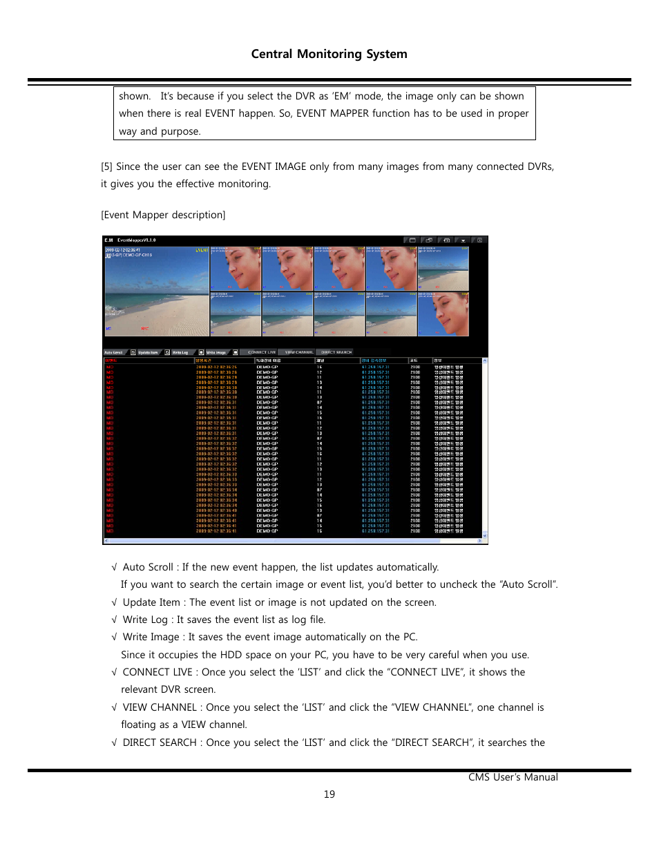 Opticom Elite Series CMS User Manual | Page 19 / 38