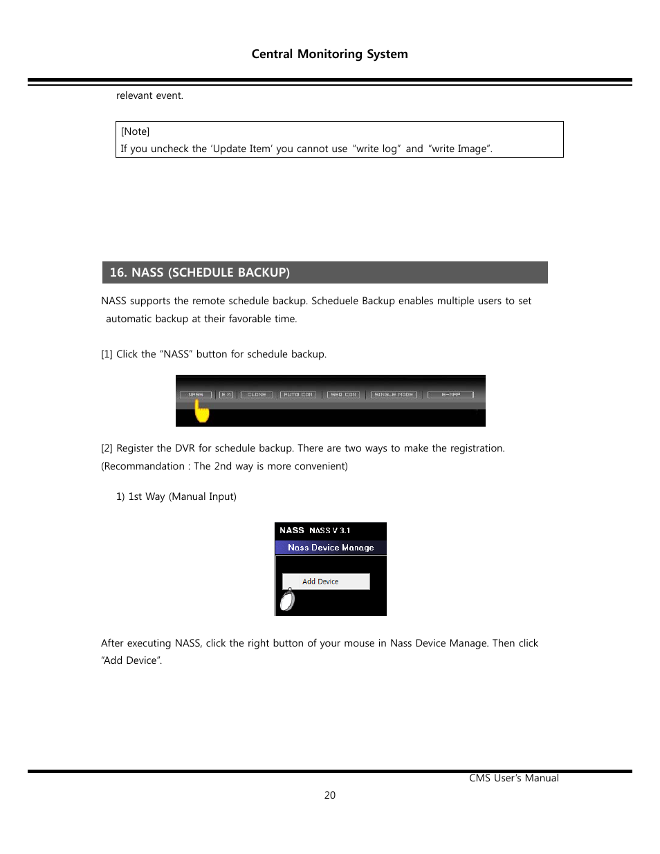 Opticom Elite Series CMS User Manual | Page 20 / 38