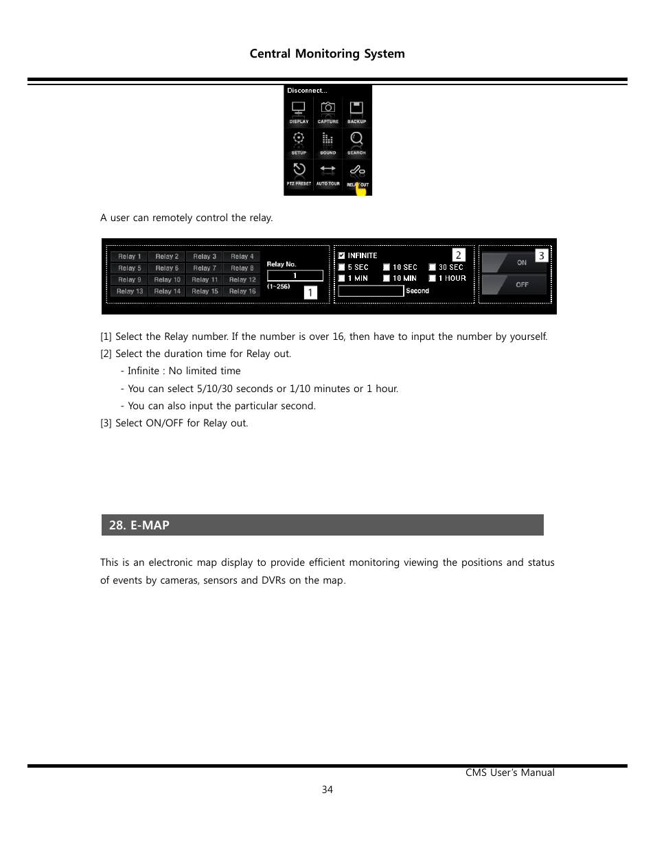 Opticom Elite Series CMS User Manual | Page 34 / 38