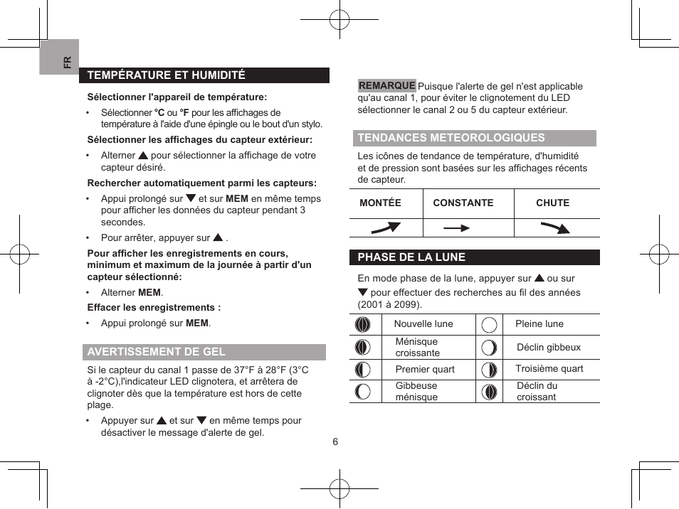 Oregon BAR218HG User Manual | Page 31 / 120