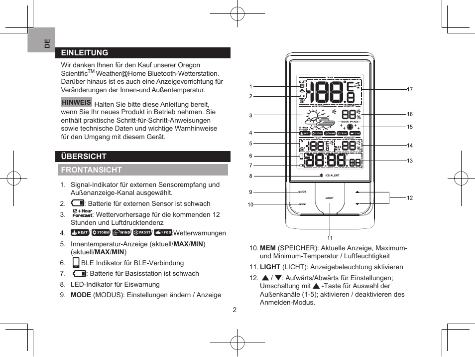 Oregon BAR218HG User Manual | Page 39 / 120