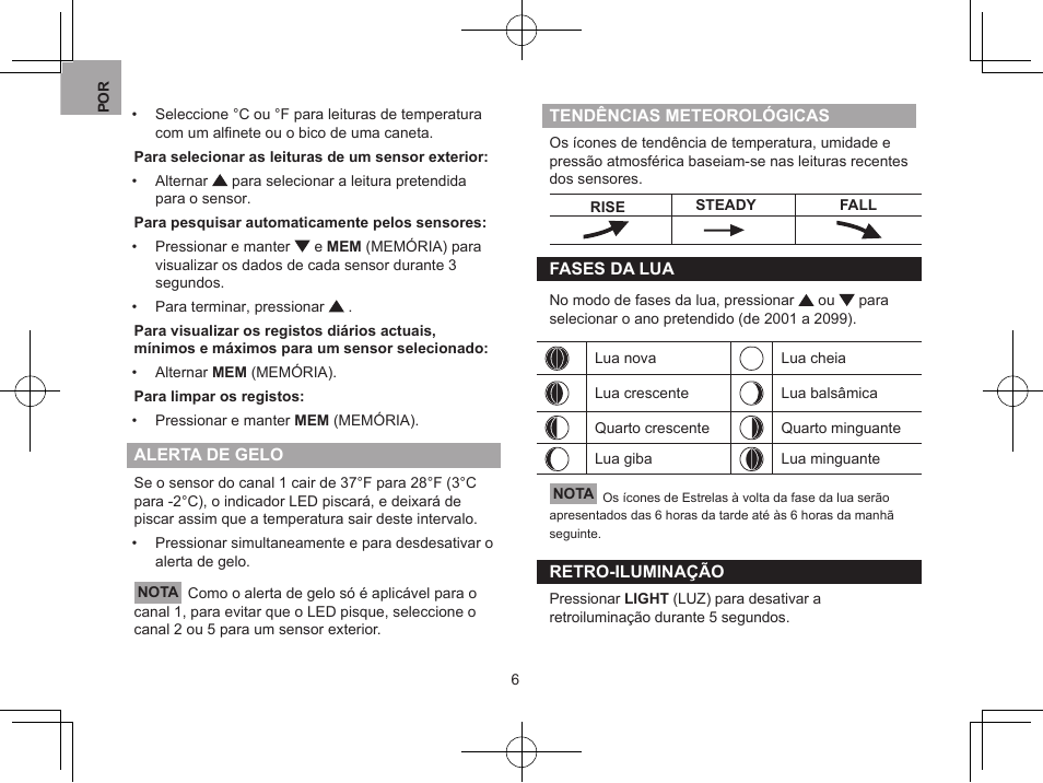 Oregon BAR218HG User Manual | Page 67 / 120