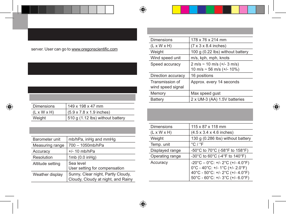 Oregon LW301 User Manual | Page 10 / 13